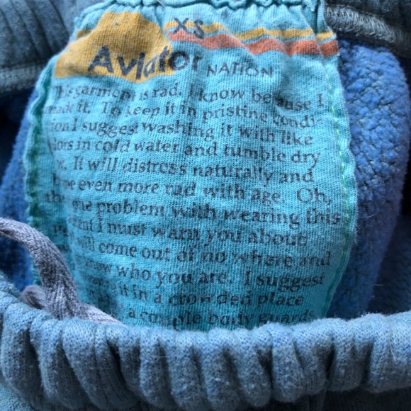 Authentic Aviator Nation Jogging Plants - Picture 2 of 4